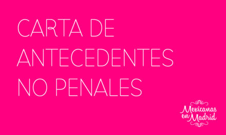 CARTA DE ANTECEDENTES NO PENALES FEDERALES
