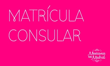 MATRÍCULA CONSULAR