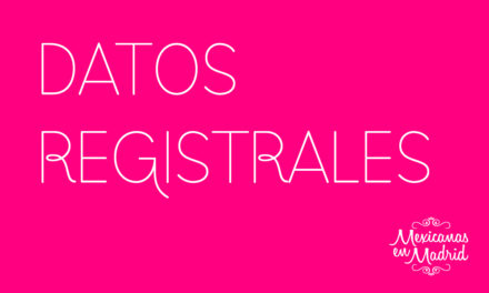DATOS REGISTRALES