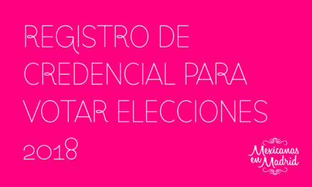 Registro de Credenciales para Votar.