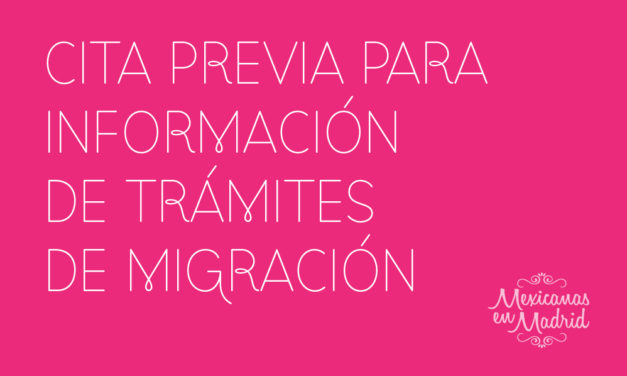 CITA PREVIA: TRÁMITES INFORMACIÓN DE EXTRANJERÍA.
