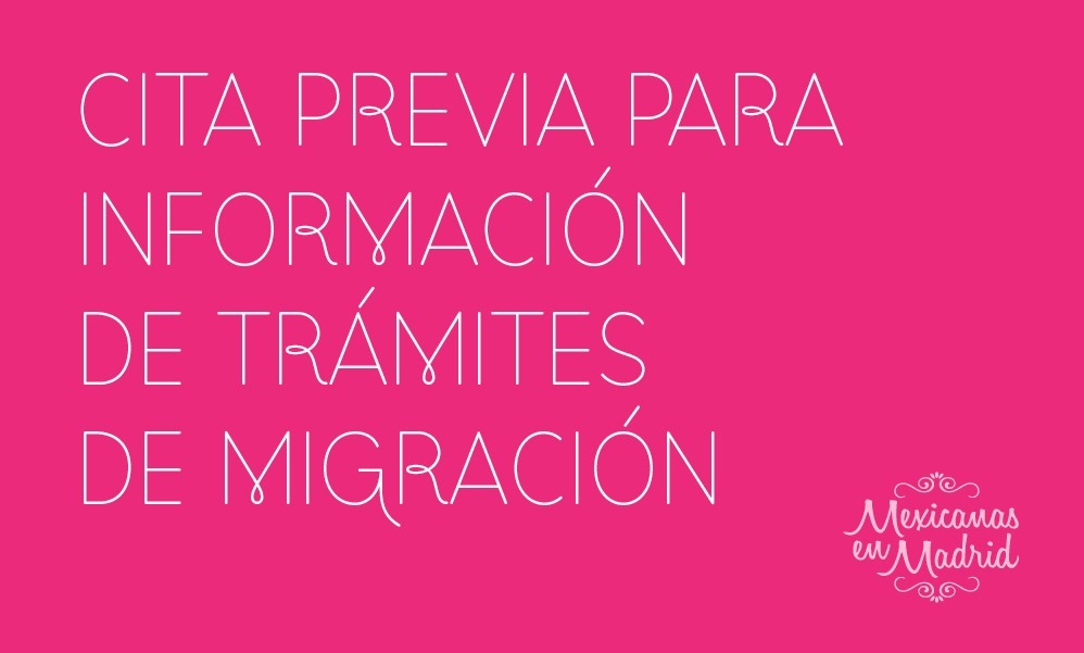 CITA PREVIA: TRÁMITES INFORMACIÓN DE EXTRANJERÍA.