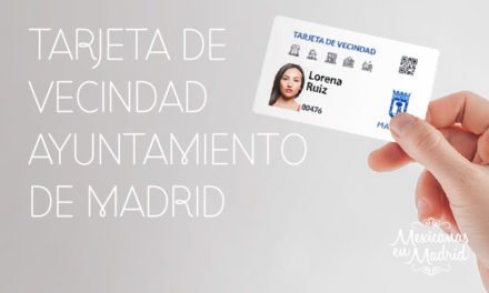 ¿Conoces la Tarjeta de Vecindad?